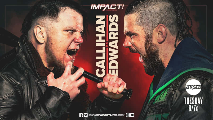 Eddie Edwards Sami Callihan Poster Ad Wallpaper
