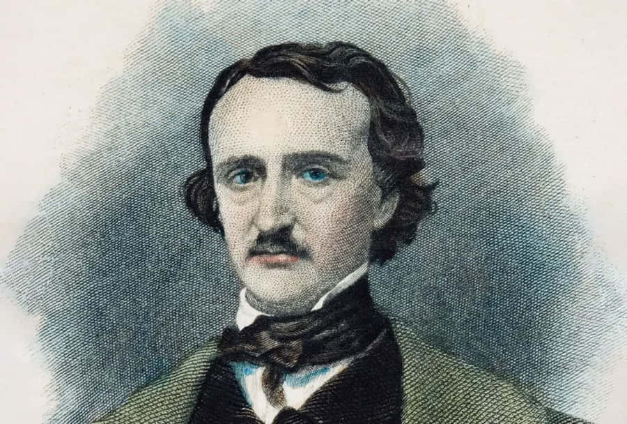 Edgar Allan Poe Portrait Wallpaper