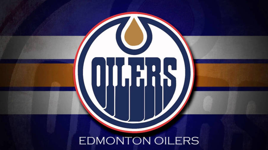 Edmonton Oilers Hockey Logo Vector Wallpaper