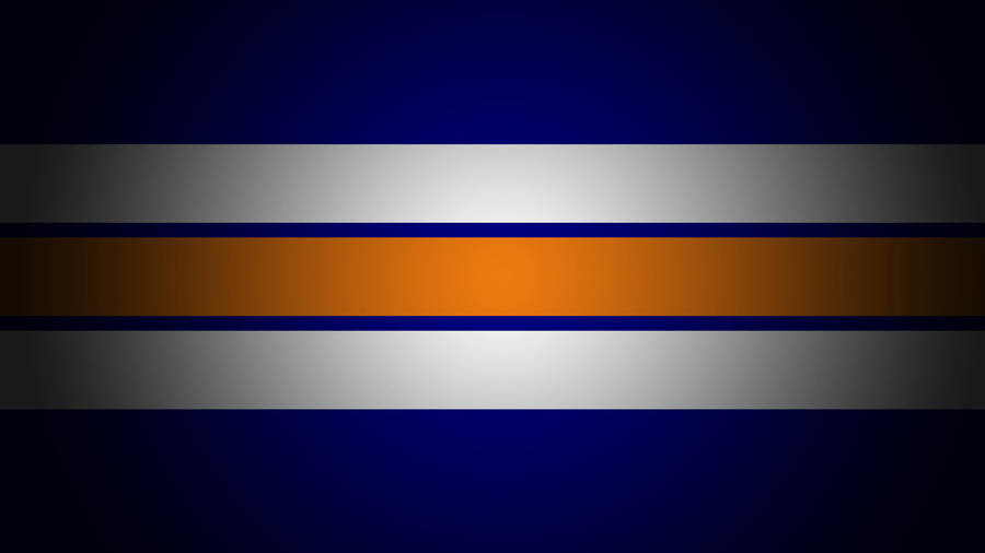 Edmonton Oilers League Colors Minimalist Wallpaper