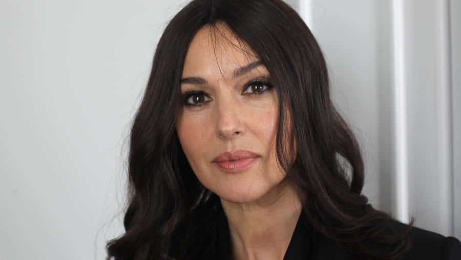 Elegant Womanin Black Blazer4 K Wallpaper