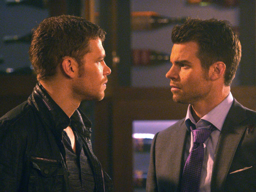 Elijah Mikaelson Confrontation Wallpaper