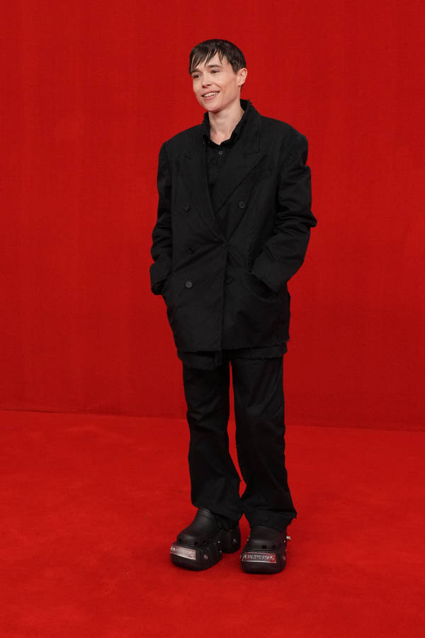 Elliot Page Paris Fashion Week Wallpaper