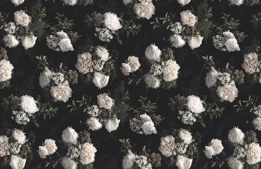 Embrace The Beauty Of Dark Florals Wallpaper