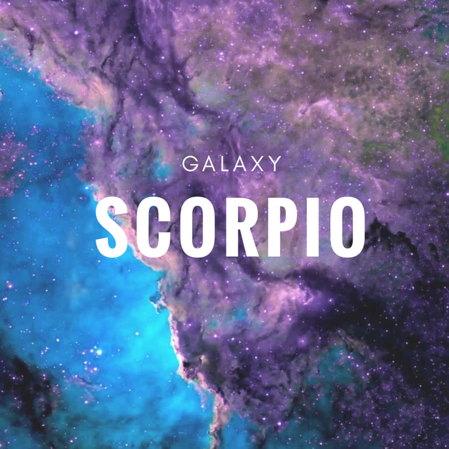 Embrace The Power Of Scorpio Wallpaper