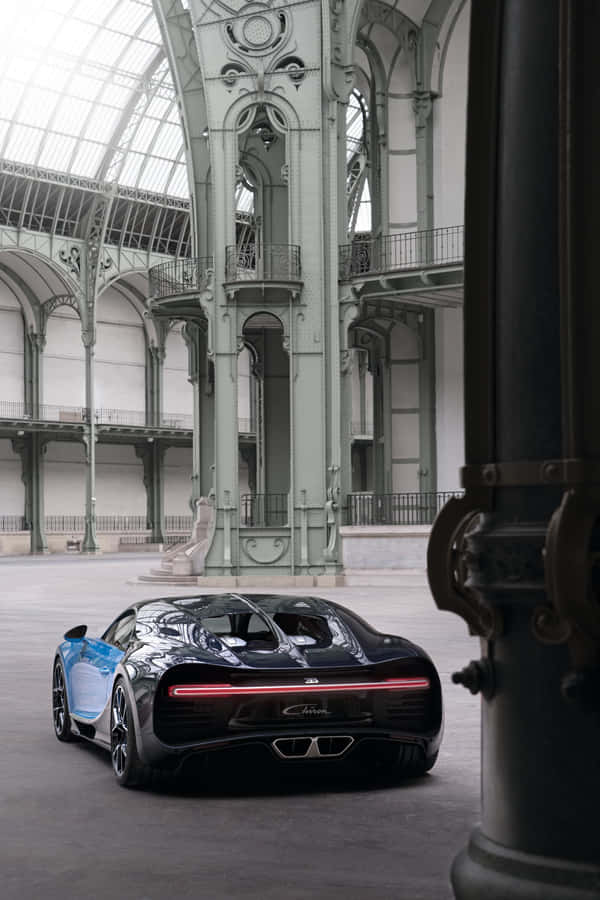 Embrace The Power Of Technology With The Bugatti Phone Wallpaper