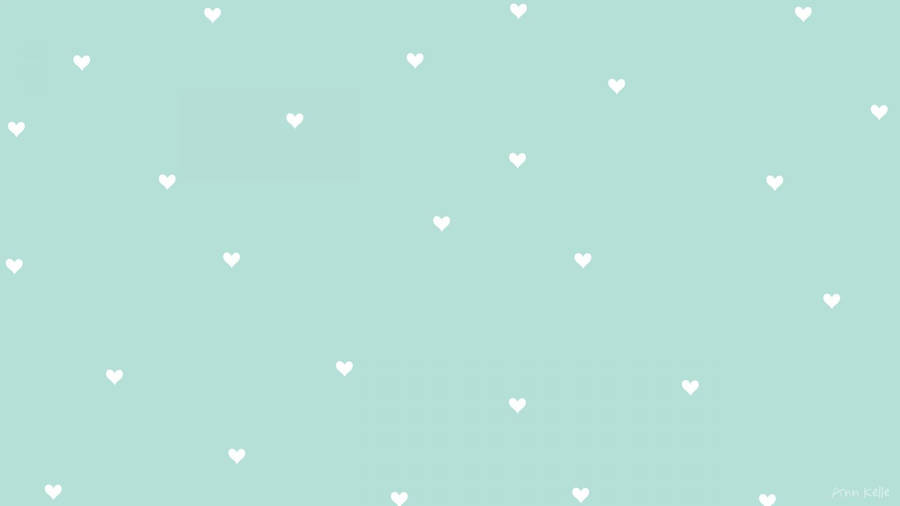 Embrace The Tranquility Of The Pastel Green Aesthetic Laptop For An Inspiring Work Or Study Experience. Wallpaper