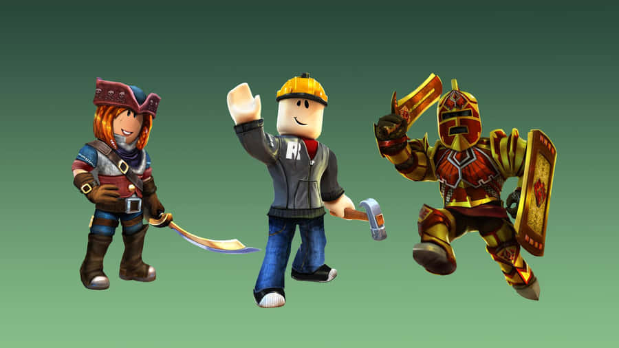 Embrace Your Creativity With A Custom Roblox Character! Wallpaper
