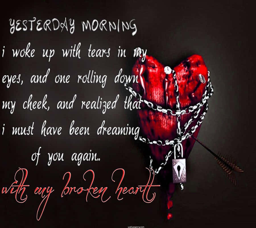 Embrace Your Pain, Even Through The Toughest Moments. Wallpaper