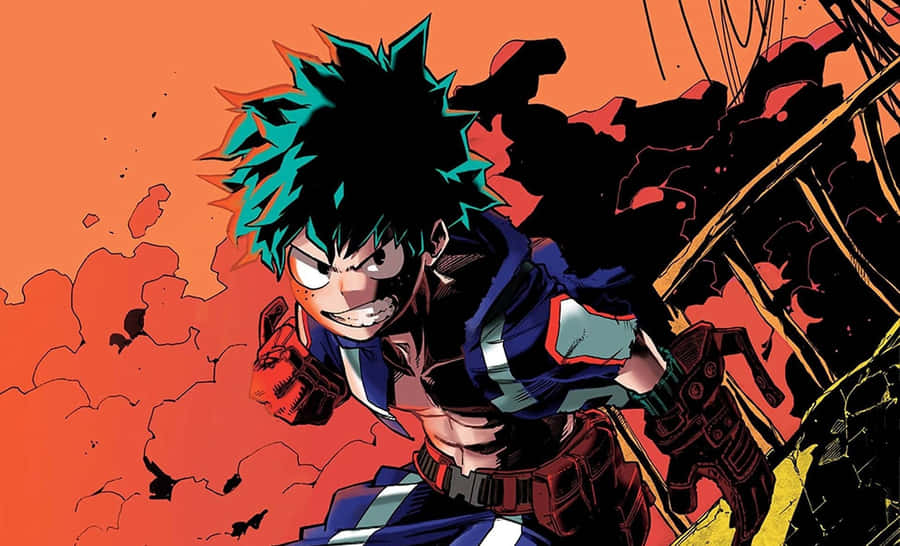 Embrace Your Potential With My Hero Academia Aesthetic Wallpaper