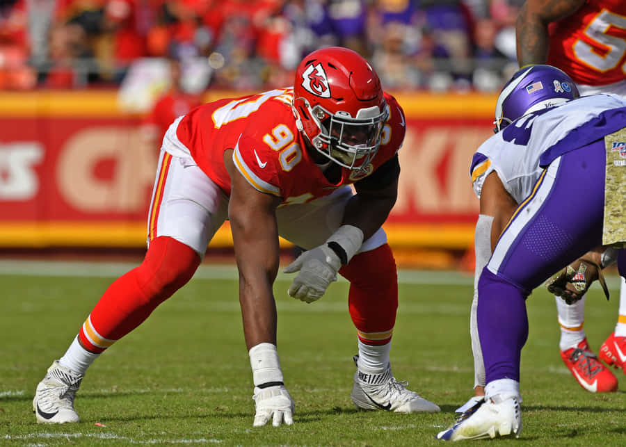 Emmanuel Ogbah Football Cleveland Browns Wallpaper