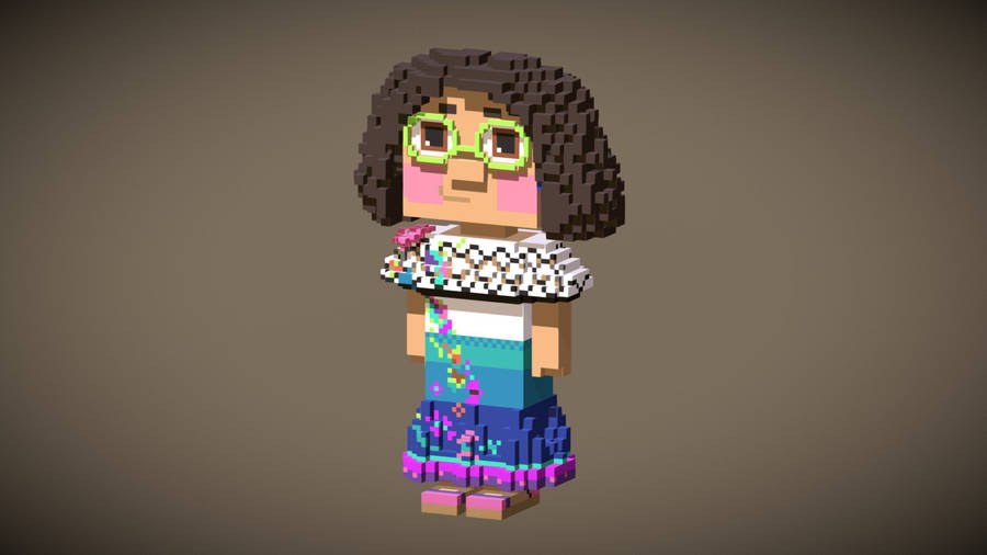 Encanto Mirabel Lego Art Wallpaper