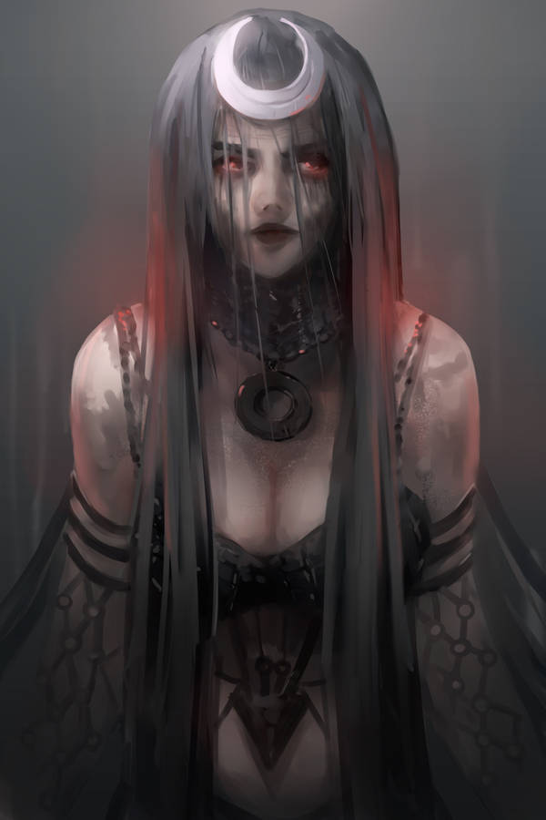 Enchantress Graphic Art Wallpaper