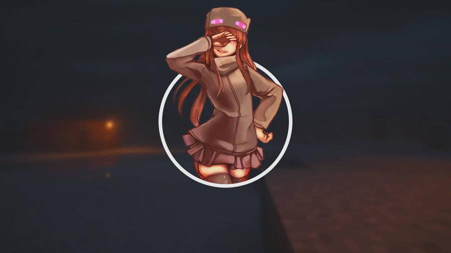 Enderman - Nightcrawler Of The Minecraft Universe Wallpaper