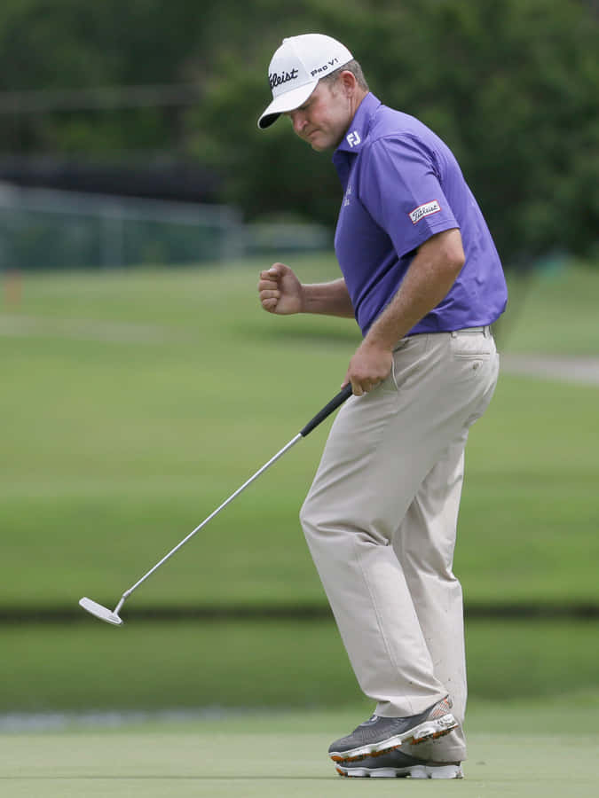 Energetic Jason Bohn Celebrating A Victory Wallpaper