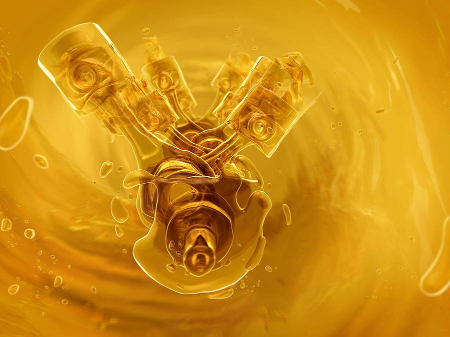 Engine Oil Silhouette Wallpaper