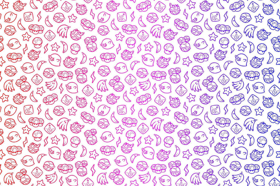 Enhance The Look Of Your Phone With This Vibrant Tumblr Pattern Wallpaper. Wallpaper