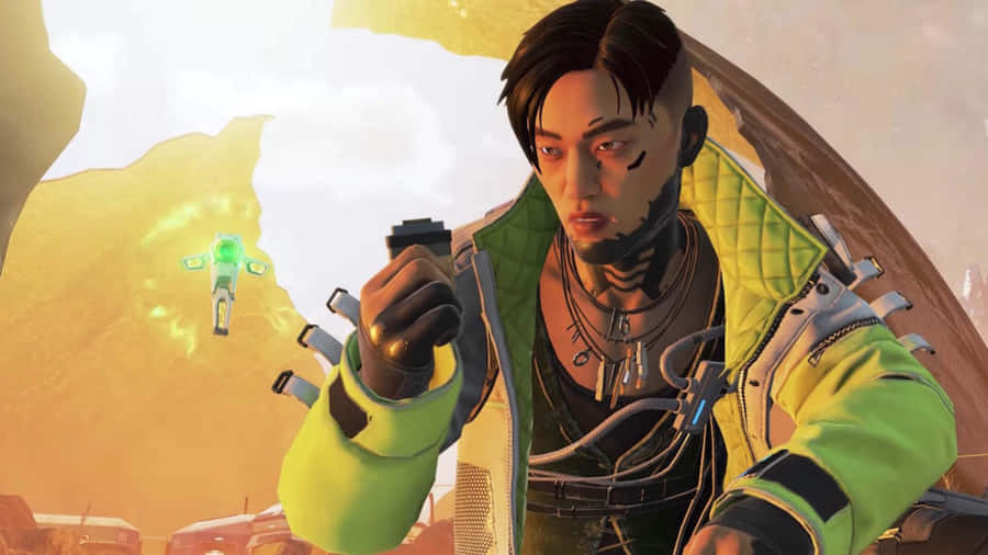 Enhance Your Game With Apex Legends Crypto Wallpaper