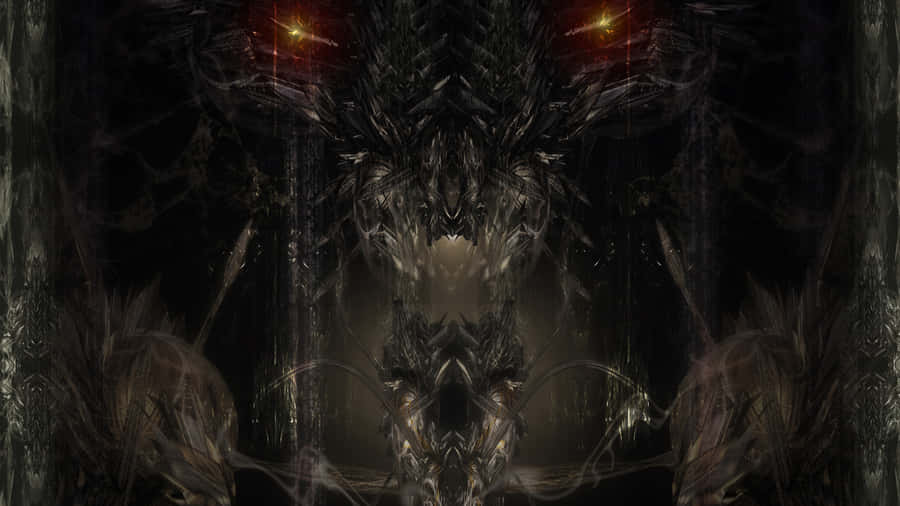 Enigmatic And Enchanting Gothic Scene Wallpaper