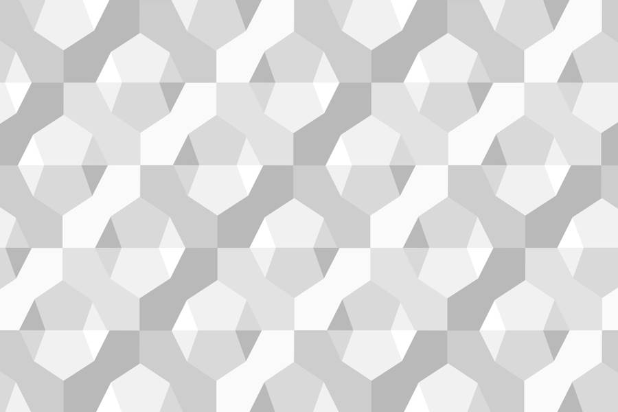 Enigmatic Grey Aesthetic Pattern - Abstract Geometry Captures The Eyes Wallpaper