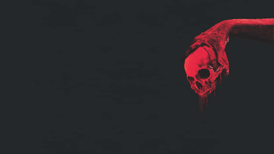 Enigmatic Ink - Dark Red Aesthetic Texture Wallpaper