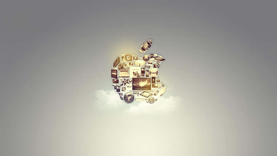 Enjoy A Sweet And Balanced Bite Of The Best Apple Wallpaper