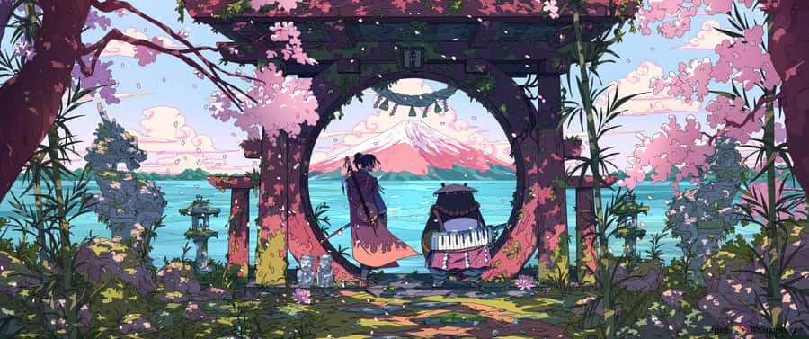 Enjoy The Aesthetic Of Studio Ghibli On Your Desktop Wallpaper