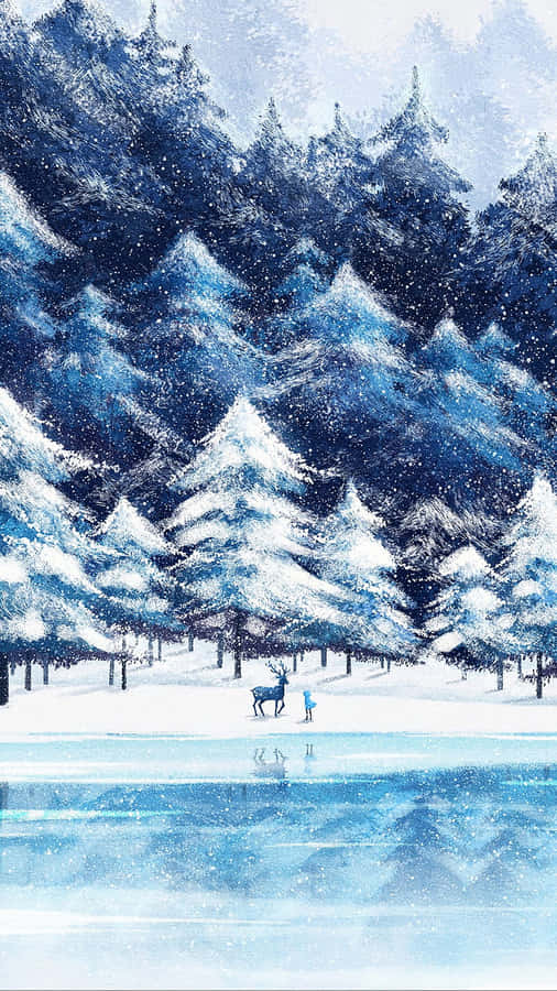 Enjoy The Beauty Of A Simple Winter Day Wallpaper