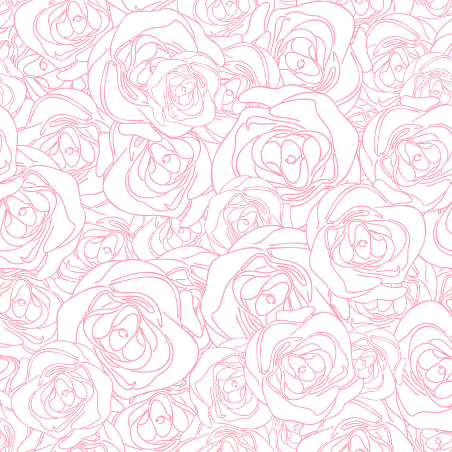 Enjoy The Beauty Of A Vibrant Pink Floral Display Wallpaper