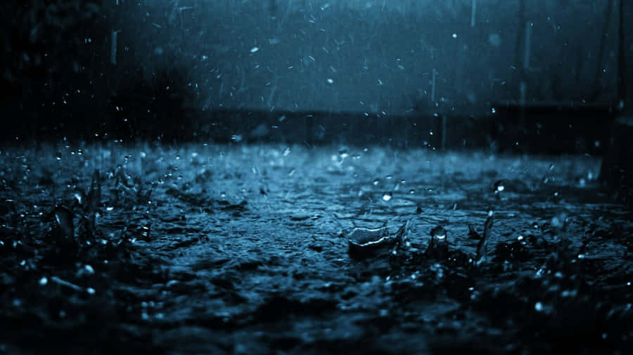 Enjoy The Beauty That Comes With The Rain Wallpaper