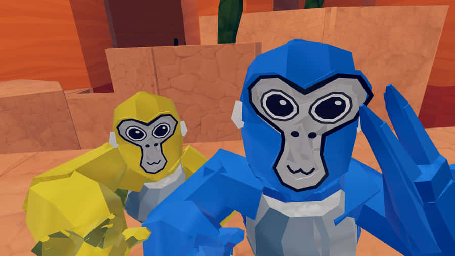 Enjoy The Fun Of Gorilla Tag Today! Wallpaper