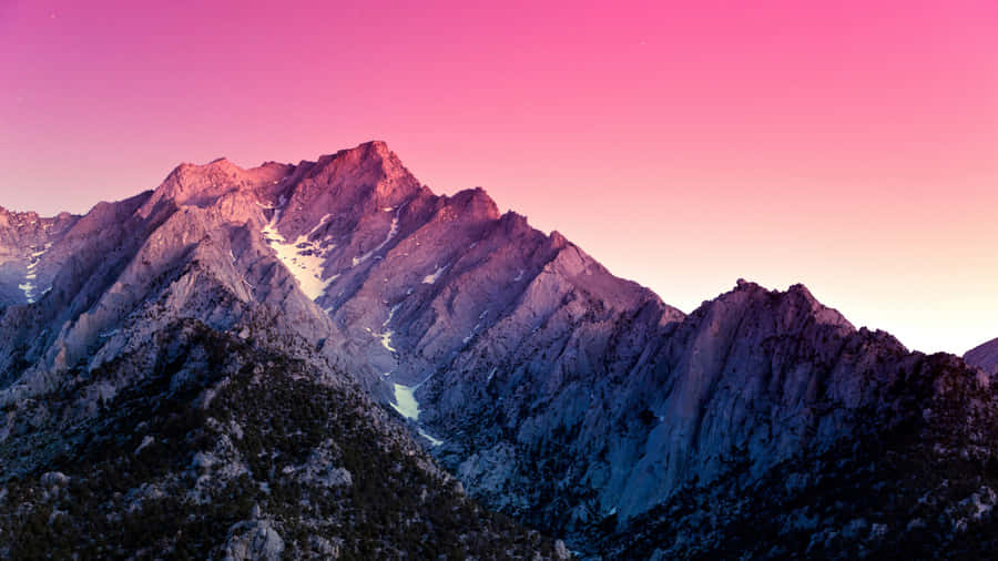 Enjoy The Peace Of A California Mountain Landscape Wallpaper