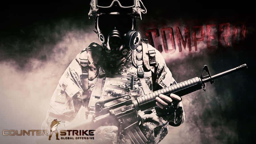 Enjoy The Thrill Of An All-time Classic With Counter Strike Global Offensive Desktop Wallpaper