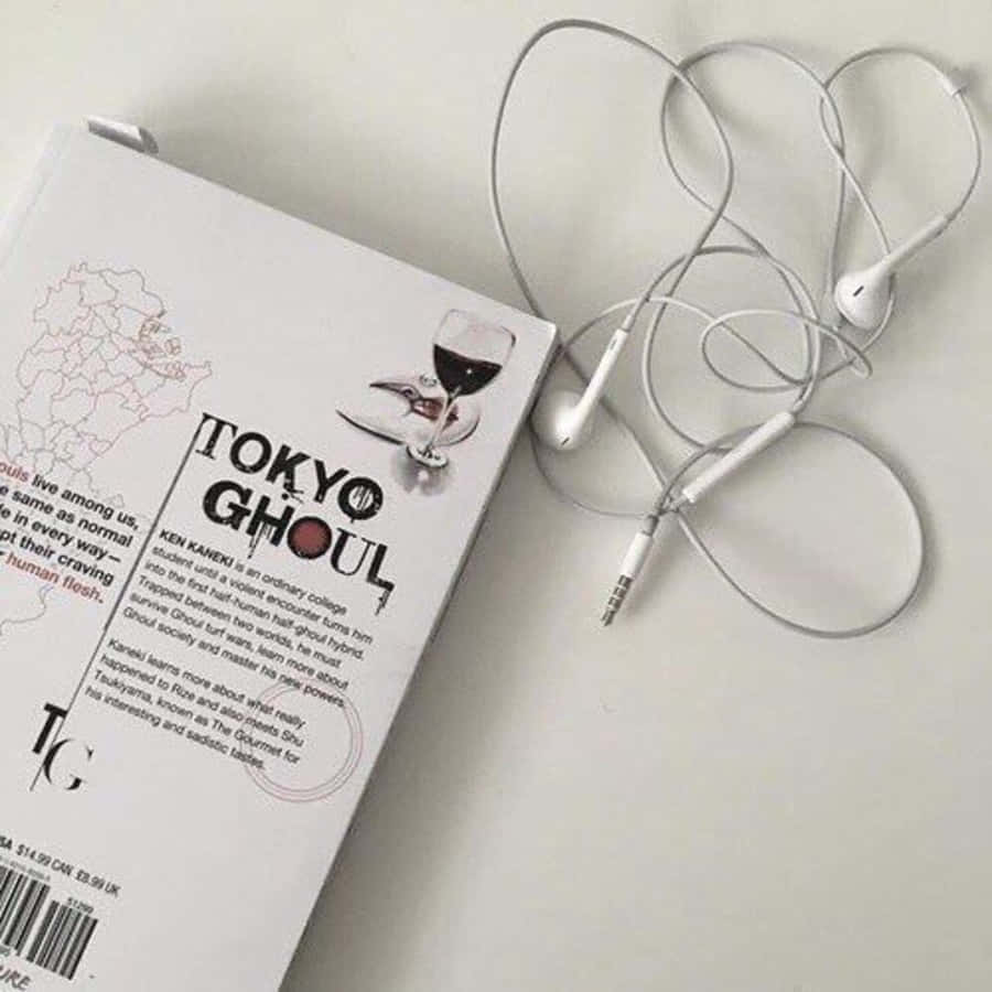 Enjoying The Peaceful Solitude Of A Japanese White Aesthetic Garden. Wallpaper