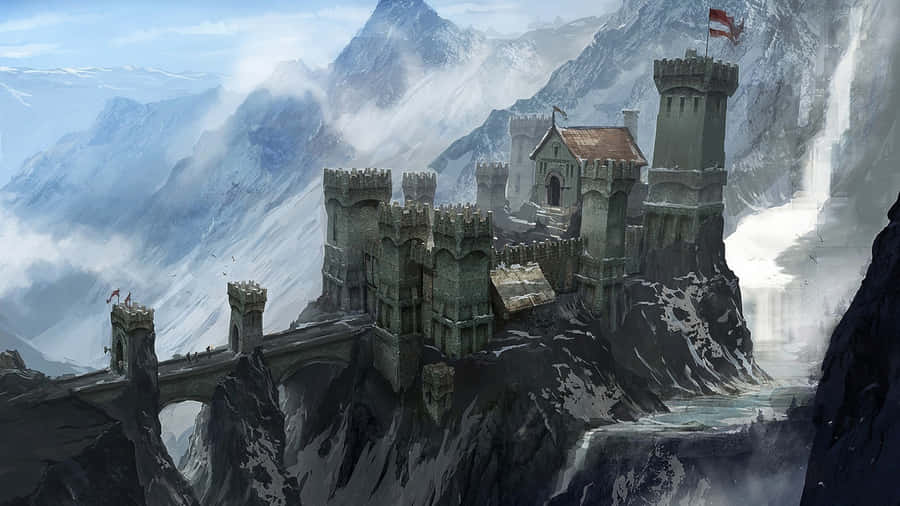 Enter The Epic Fantasy World Of Dragon Age 4k Wallpaper