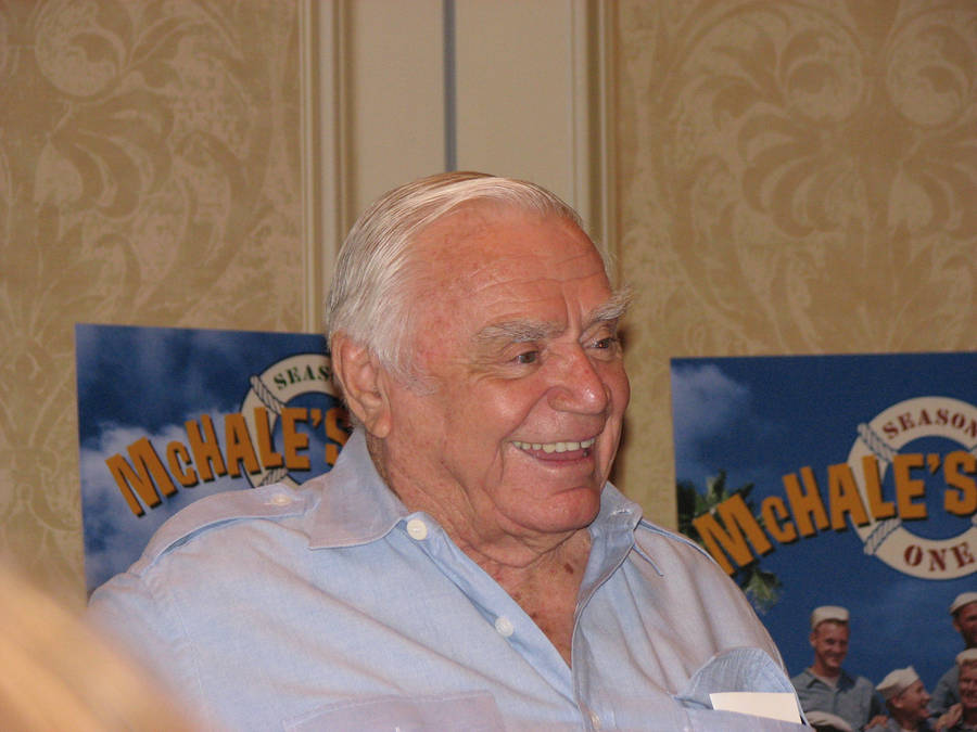 Ernest Borgnine Veteran American Actor Wallpaper