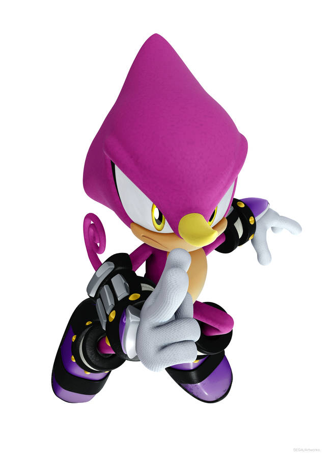 Espio The Chameleon Yellow Nose Wallpaper