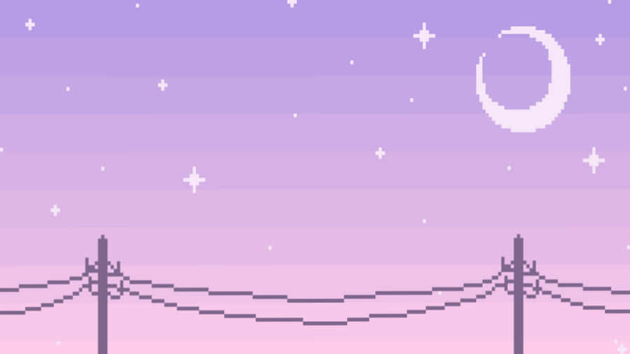 Ethereal Dream - A Vibrant Aesthetic Journey Wallpaper