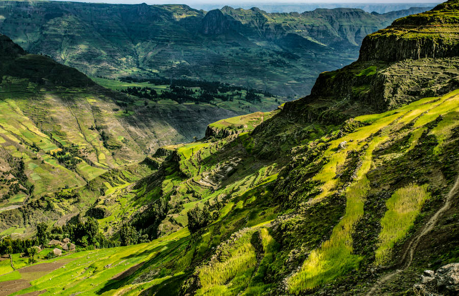 Ethiopia Highlands Simien Mountains Wallpaper