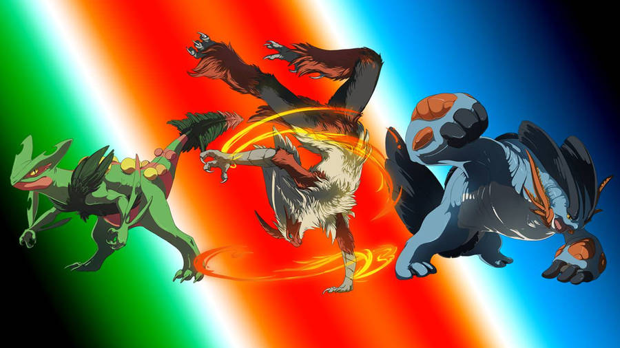 Evolve Pokemon Wallpaper