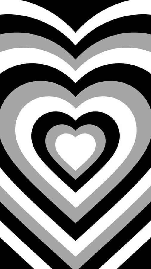 Evolving Black Heart Iphone Wallpaper