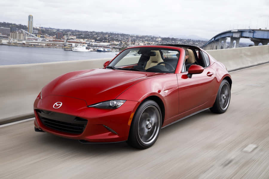 Exciting Adventure With Mazda Mx-5 Miata Wallpaper