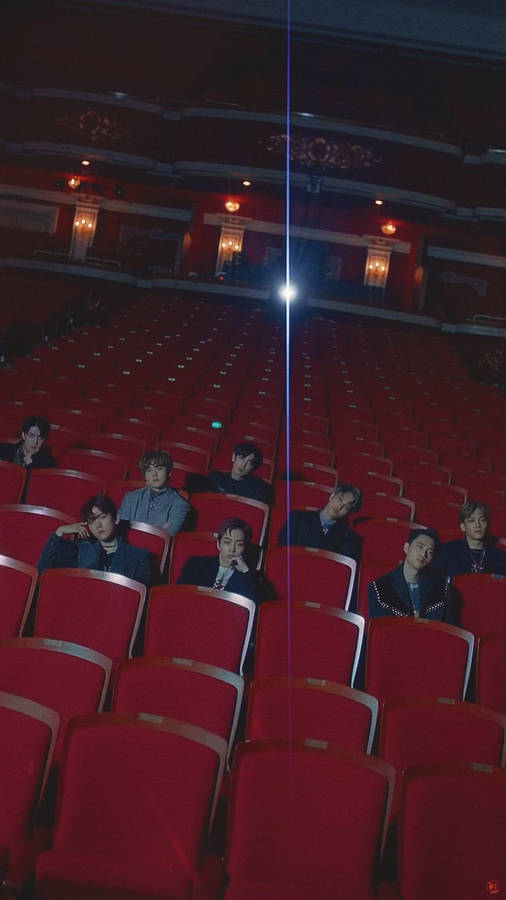 Exo In Broadway Theater Wallpaper