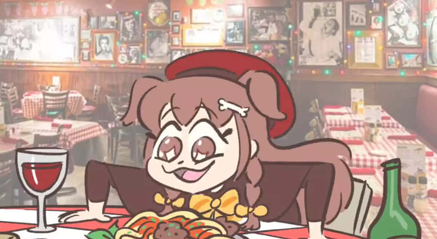 Experience Anime Magic With Inugami Korone In High Quality 4k Wallpaper