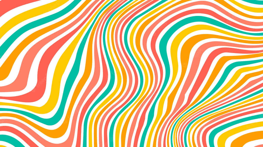 Experience Sights And Sounds From A Psychedelic 1960s Wallpaper