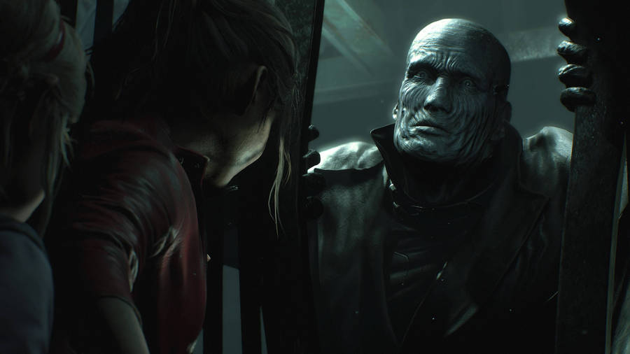 Experience The Horror Of Resident Evil 2 Remake With Mr. X! Wallpaper