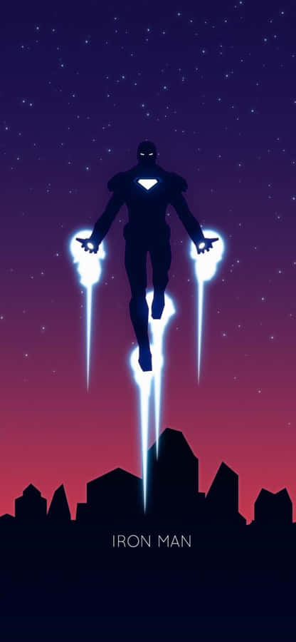 Experience The Power Of Iron Man On Your Iphone! Wallpaper