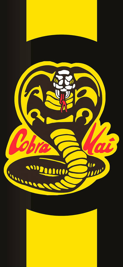 Experience The Power Of The Cobra Kai Brand With The New Cobra Kai Phone Wallpaper