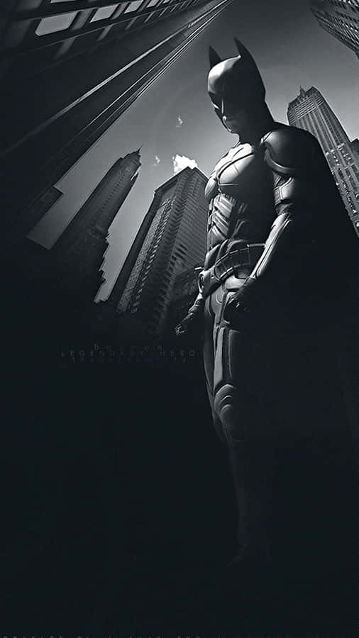 Experience The Thrill Of Being Batman With Your Very Own Awesome Batman Iphone Wallpaper