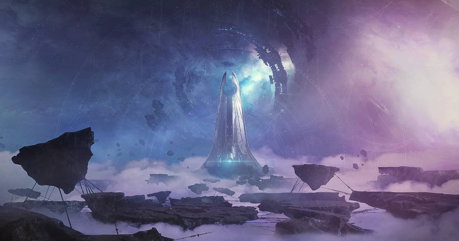 Experience The Thrill Of Destiny 2 Shadowkeep Wallpaper